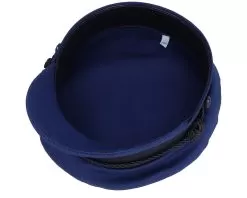 Oscar II Cotton Poplin Blue Vega Cap - CTH Ericson 7 Oscar II Cotton Poplin Blue Vega Cap - CTH Ericson -Fashion Hat Online 7330083000349 4