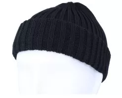 Nelson Wool Knit Black Short Beanie - CTH Ericson -Fashion Hat Online 7330083022204 3