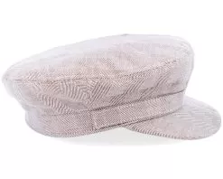 Madde Linen Brown Vega Cap - CTH Ericson -Fashion Hat Online 7330083023928 3