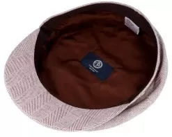 Madde Linen Brown Vega Cap - CTH Ericson -Fashion Hat Online 7330083023928 5