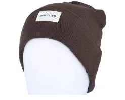 Beanie Kiruna Coffee Brown Cuff - Dedicated -Fashion Hat Online 7333125234634 3