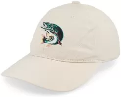 Soft Slussen Pike Fish Beige Dad Cap - Dedicated