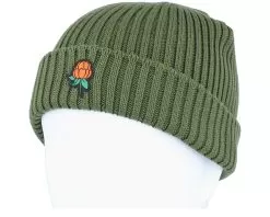 Gävle Beanie Olive Cuff - SQRTN -Fashion Hat Online 7340184901193 3