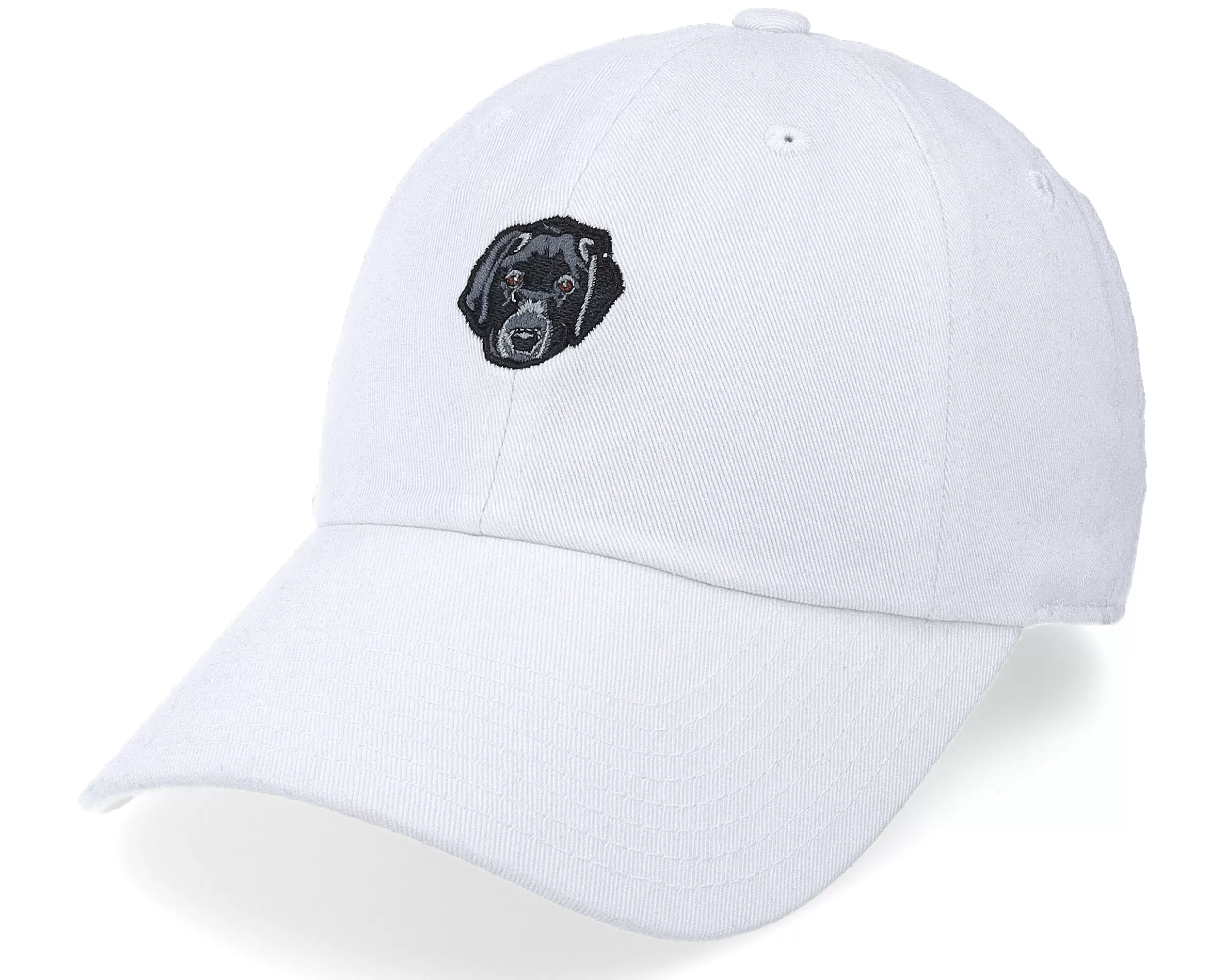 Dog Micro Slouch Snow White Dad Cap - American Needle 1 Dog Micro Slouch Snow White Dad Cap - American Needle