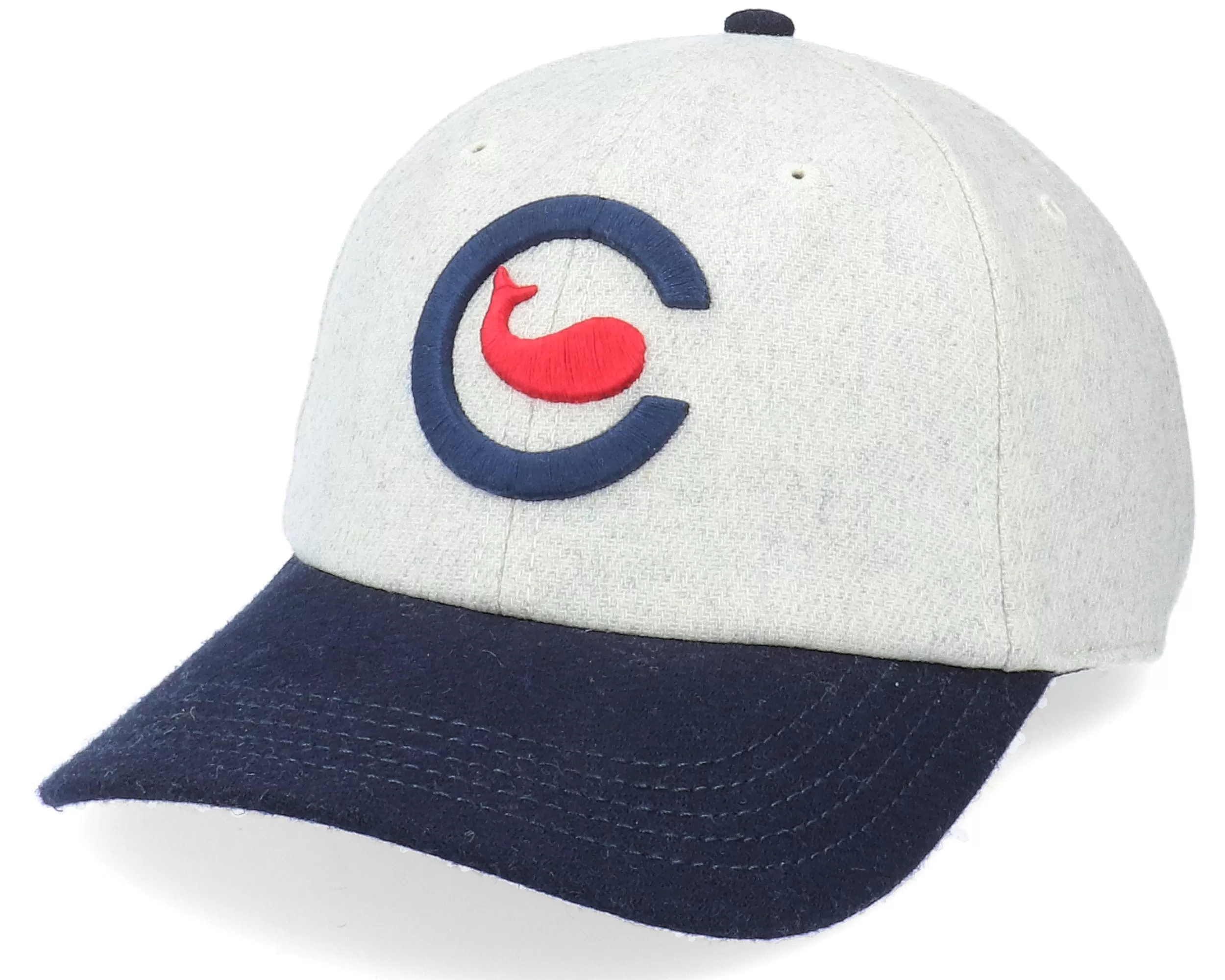Chicago Whales Archive Legend Ivory & Navy Dad Cap - American Needle 1 Chicago Whales Archive Legend Ivory & Navy Dad Cap - American Needle
