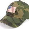 USA Ballpark Patch Peace Camoflage Dad Cap - American Needle