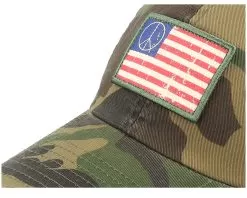 USA Ballpark Patch Peace Camoflage Dad Cap - American Needle -Fashion Hat Online 798698847266 6