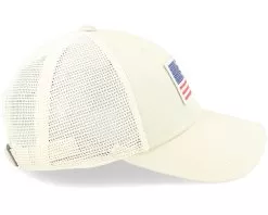 Usa Ballpark Mesh Stone/Ivory Trucker - American Needle -Fashion Hat Online 798698847365 4