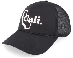California Foamy Valin Black Trucker - American Needle