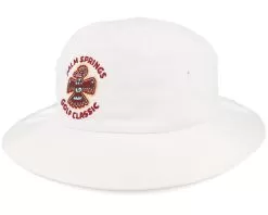 Palm Springs Twill White Bucket - American Needle