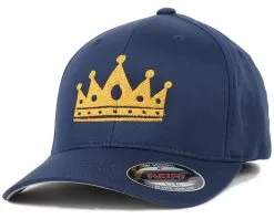 Crown Navy/Gold Flexfit - Iconic
