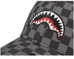Smooth Check Cap Grey Adjustable - Sprayground -Fashion Hat Online 8028661417113 6