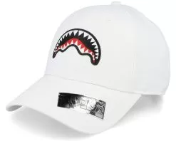Smooth Cap White Adjustable - Sprayground