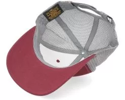 Topstitch Retro Black/Burgundy Trucker - Salty Crew -Fashion Hat Online 804046295433 5