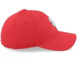 Flex Waffle 13 Red/3D Silver Clover Flexfit - Black Clover -Fashion Hat Online 810111469234 4