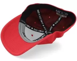 Flex Waffle 13 Red/3D Silver Clover Flexfit - Black Clover -Fashion Hat Online 810111469234 5