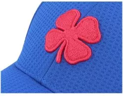 Flex Waffle 15 Royal/3D Pink Clover Flexfit - Black Clover -Fashion Hat Online 810111469272 6