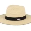 Wimbledon Natural Straw Hat - Coal