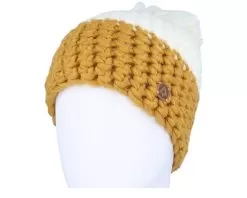 The Natasha Mustard/White Pom - Coal -Fashion Hat Online 840056928213 3