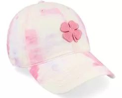 Happiness 4 Tie Dye/3D Desert Rose Clover Dad Cap - Black Clover -Fashion Hat Online 850018887144 2
