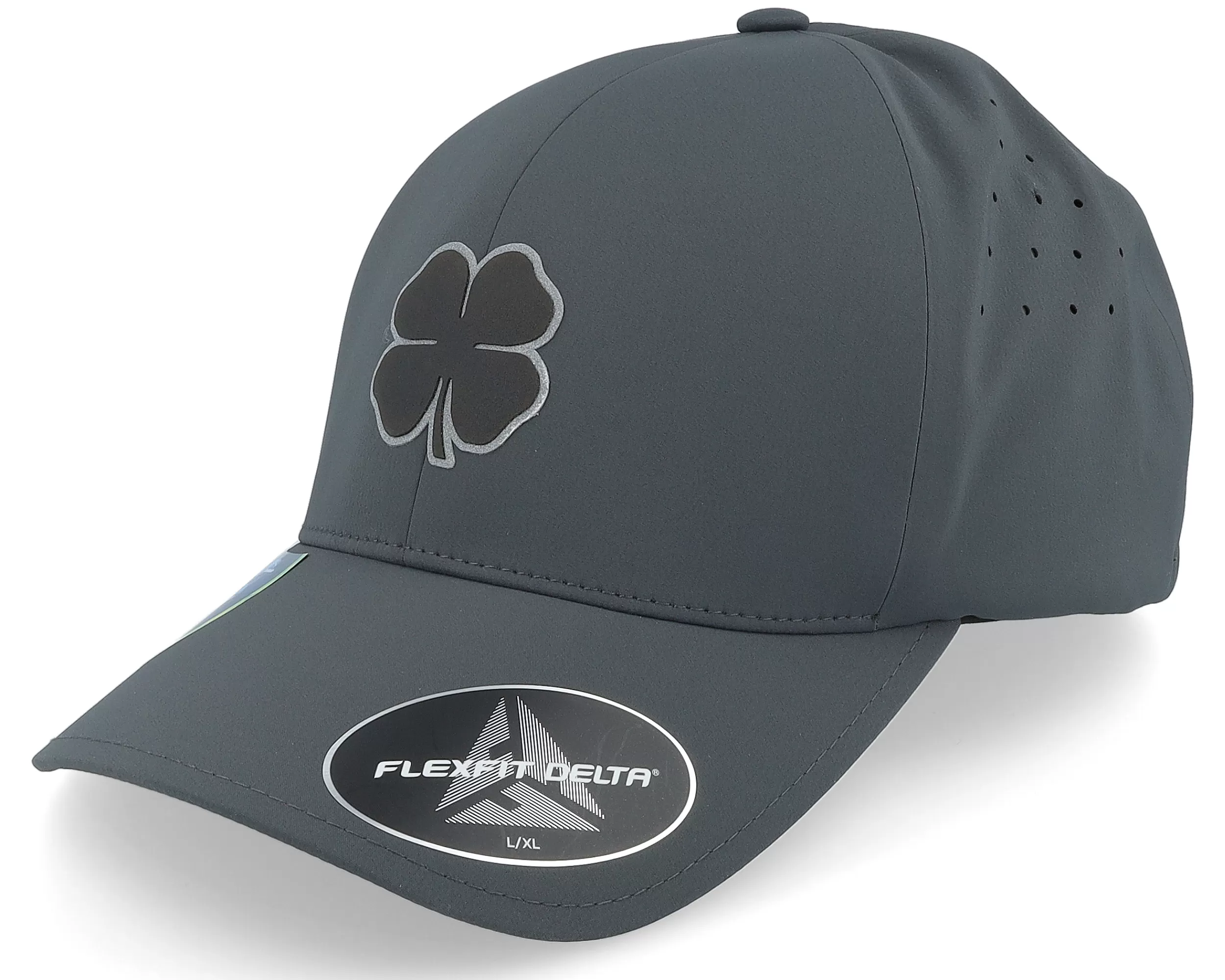 Seamless Luck 6 Charcoal/Charcoal Clover Flexfit - Black Clover 1 Seamless Luck 6 Charcoal/Charcoal Clover Flexfit - Black Clover