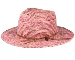 Celery Dusty Pink Straw Hat - Barts