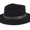 Oaklyn Hat Black Fedora - Barts