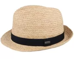 Grayden Hat Straw Wheat Trilby - Barts
