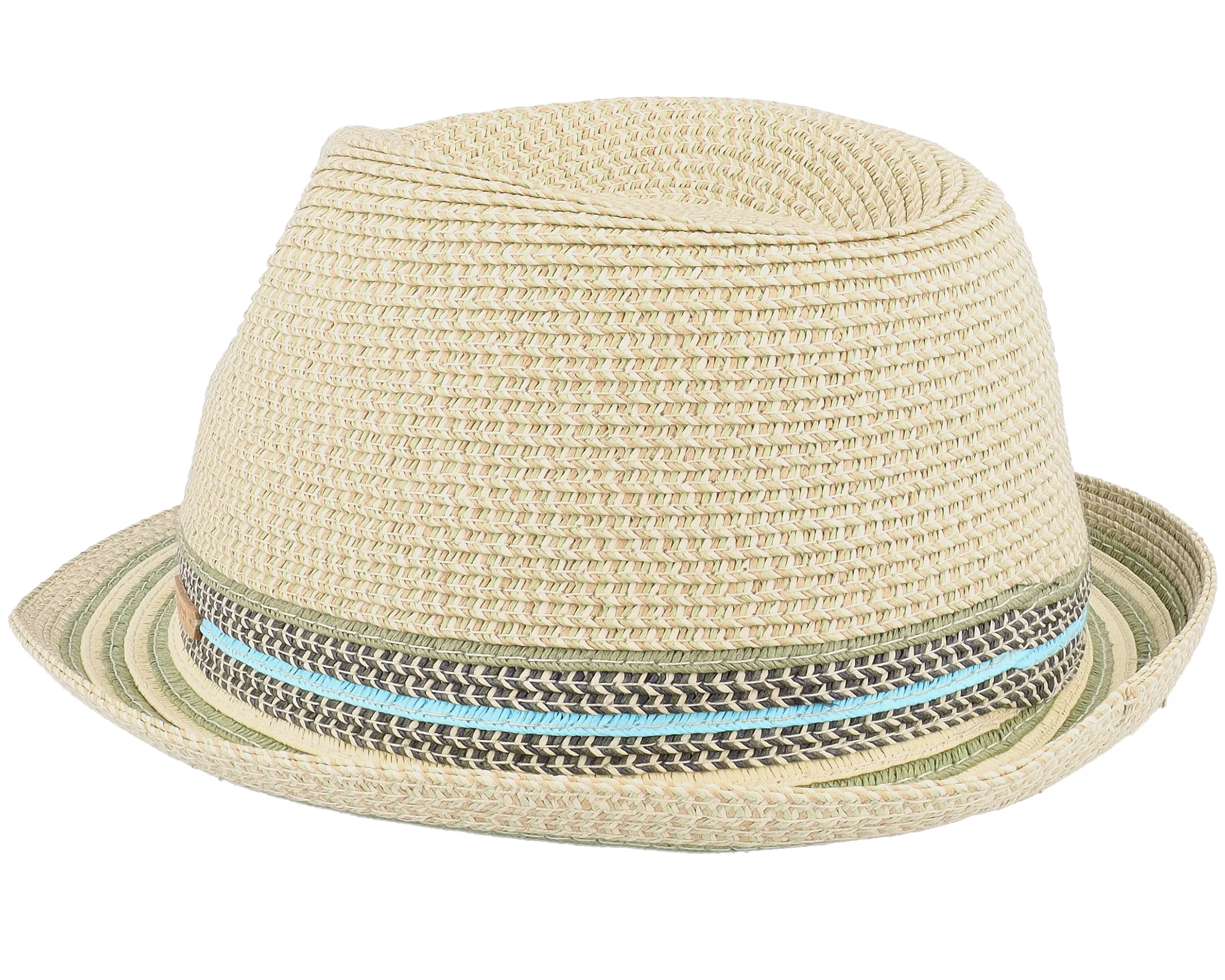 Kids Hare Hat Straw Blue Trilby - Barts 2 Kids Hare Hat Straw Blue Trilby - Barts - Image 2