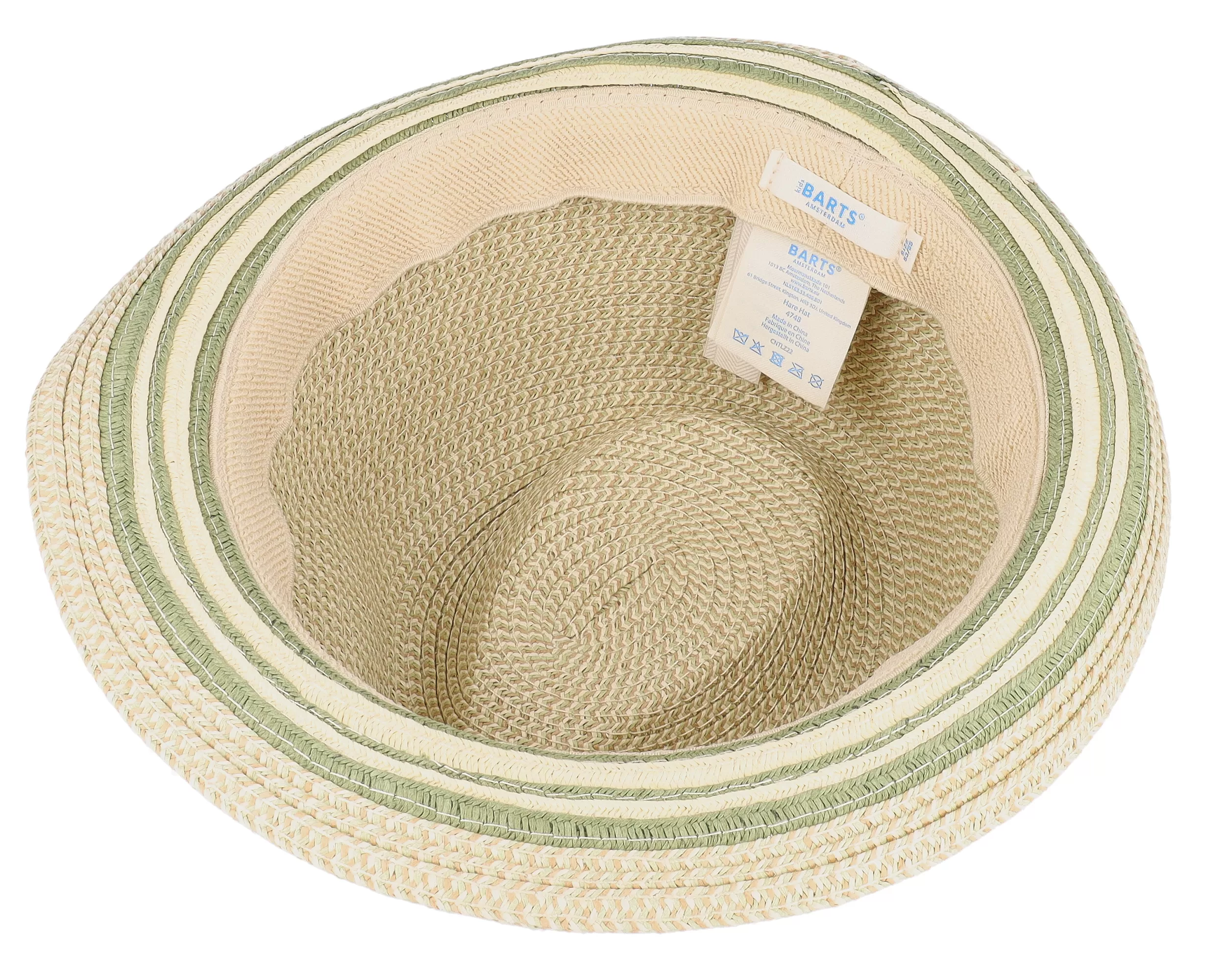 Kids Hare Hat Straw Blue Trilby - Barts 4 Kids Hare Hat Straw Blue Trilby - Barts - Image 4