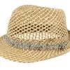 Hydrang Hat Natural Trilby Straw Hat - Barts