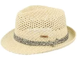 Hydrang Hat Wheat Trilby Straw Hat - Barts