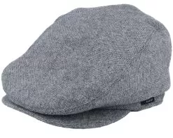 Oslo Cap Grey Flat Cap - Barts