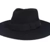 Joanna Felt Black Fedora - Brixton