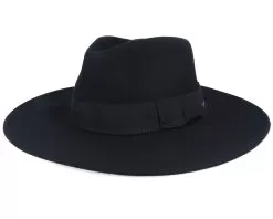 Joanna Felt Black Fedora - Brixton