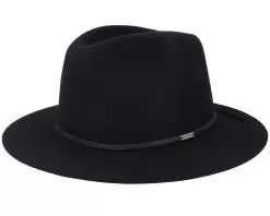 Wesley Black Fedora - Brixton