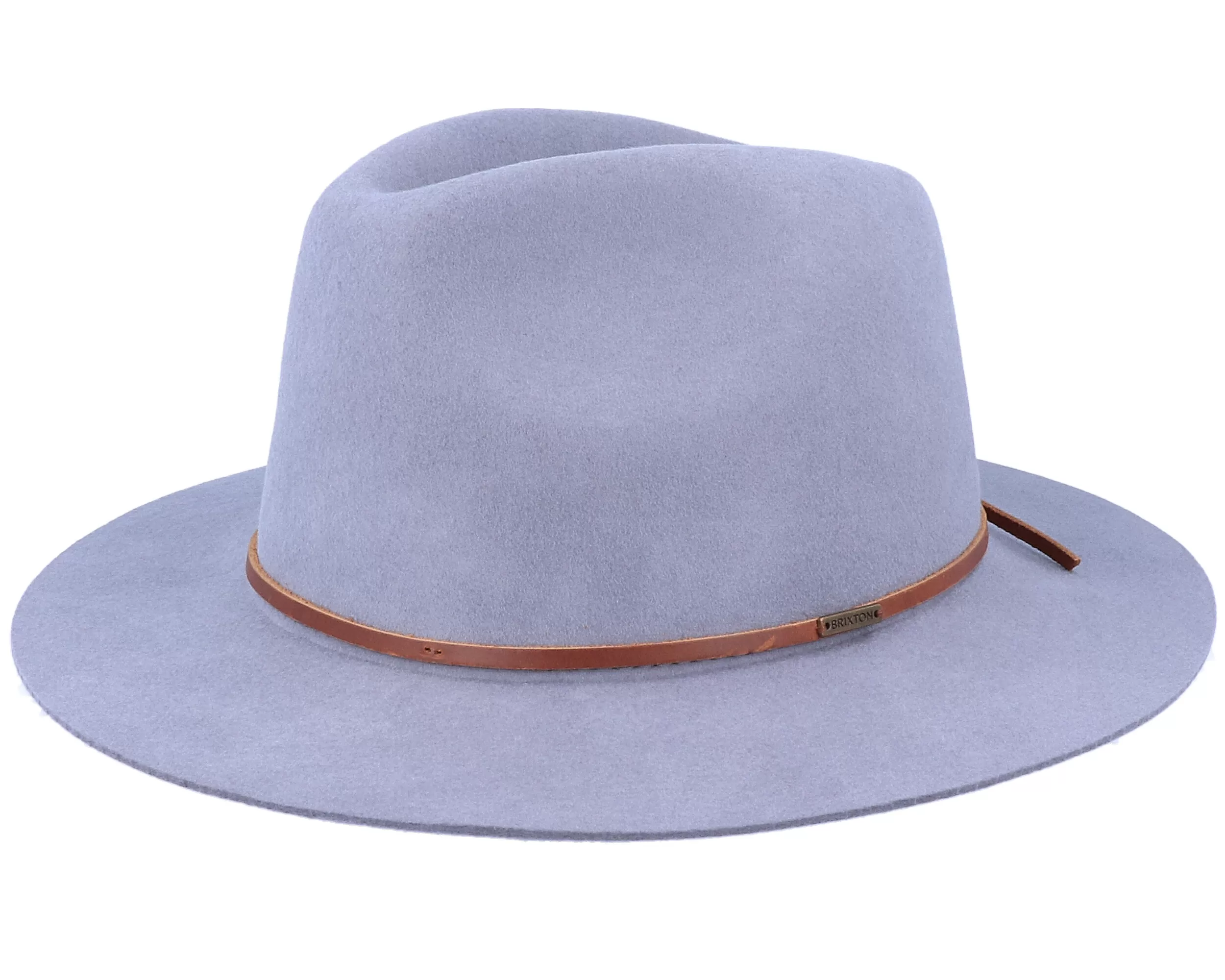 Wesley Grey Fedora - Brixton 1 Wesley Grey Fedora - Brixton