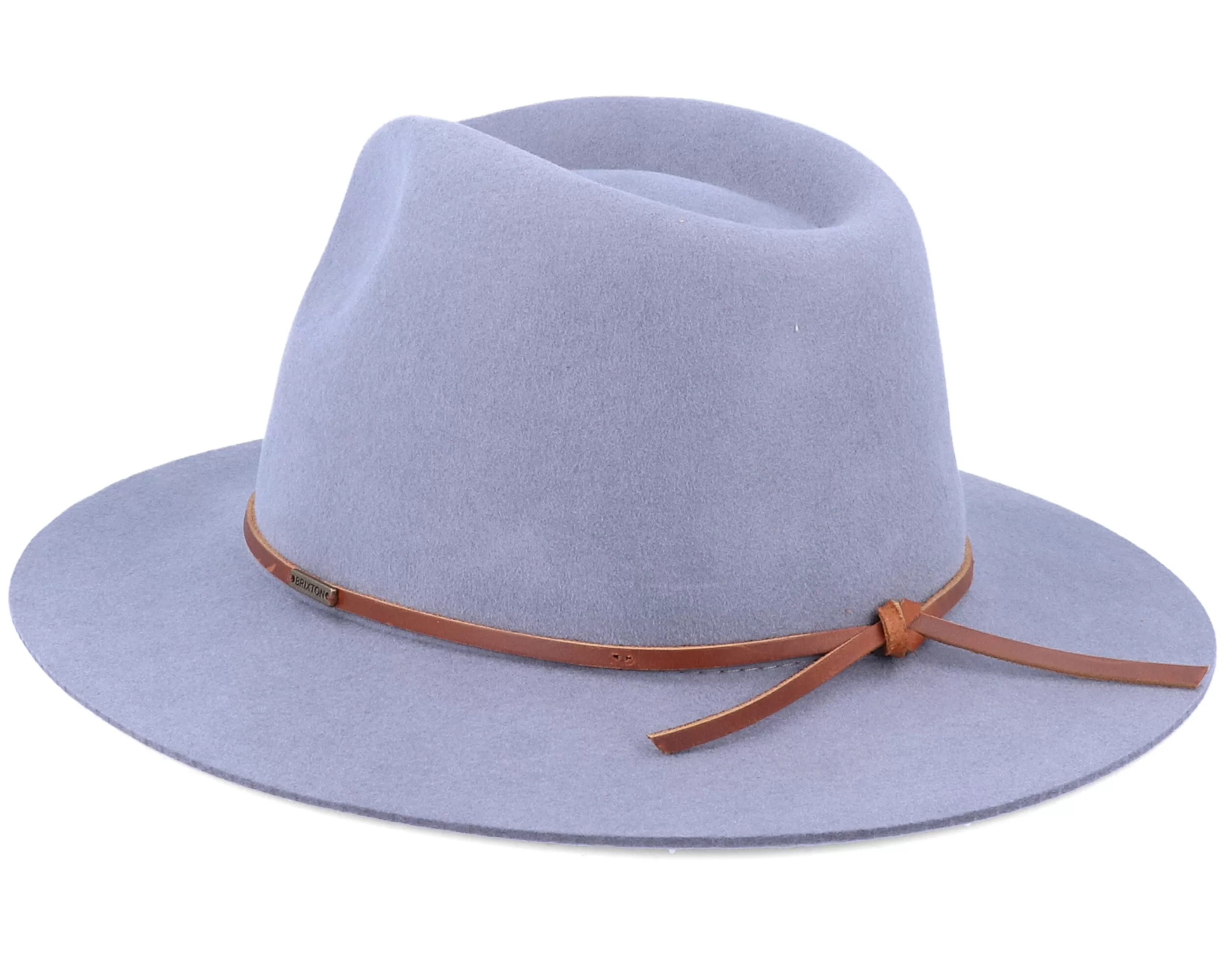 Wesley Grey Fedora - Brixton 2 Wesley Grey Fedora - Brixton - Image 2
