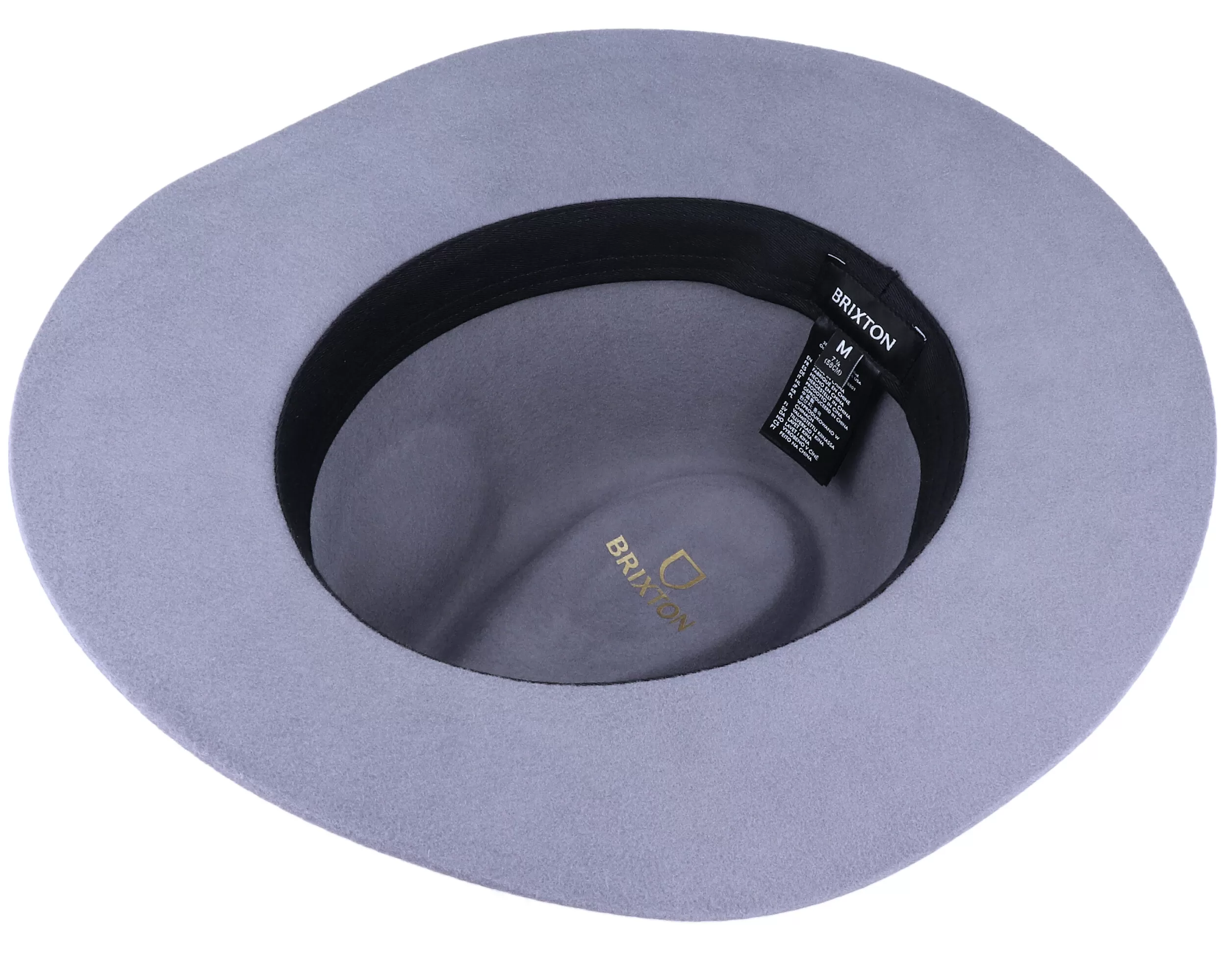 Wesley Grey Fedora - Brixton 4 Wesley Grey Fedora - Brixton - Image 4