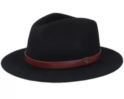 Messer Fedora Black - Brixton