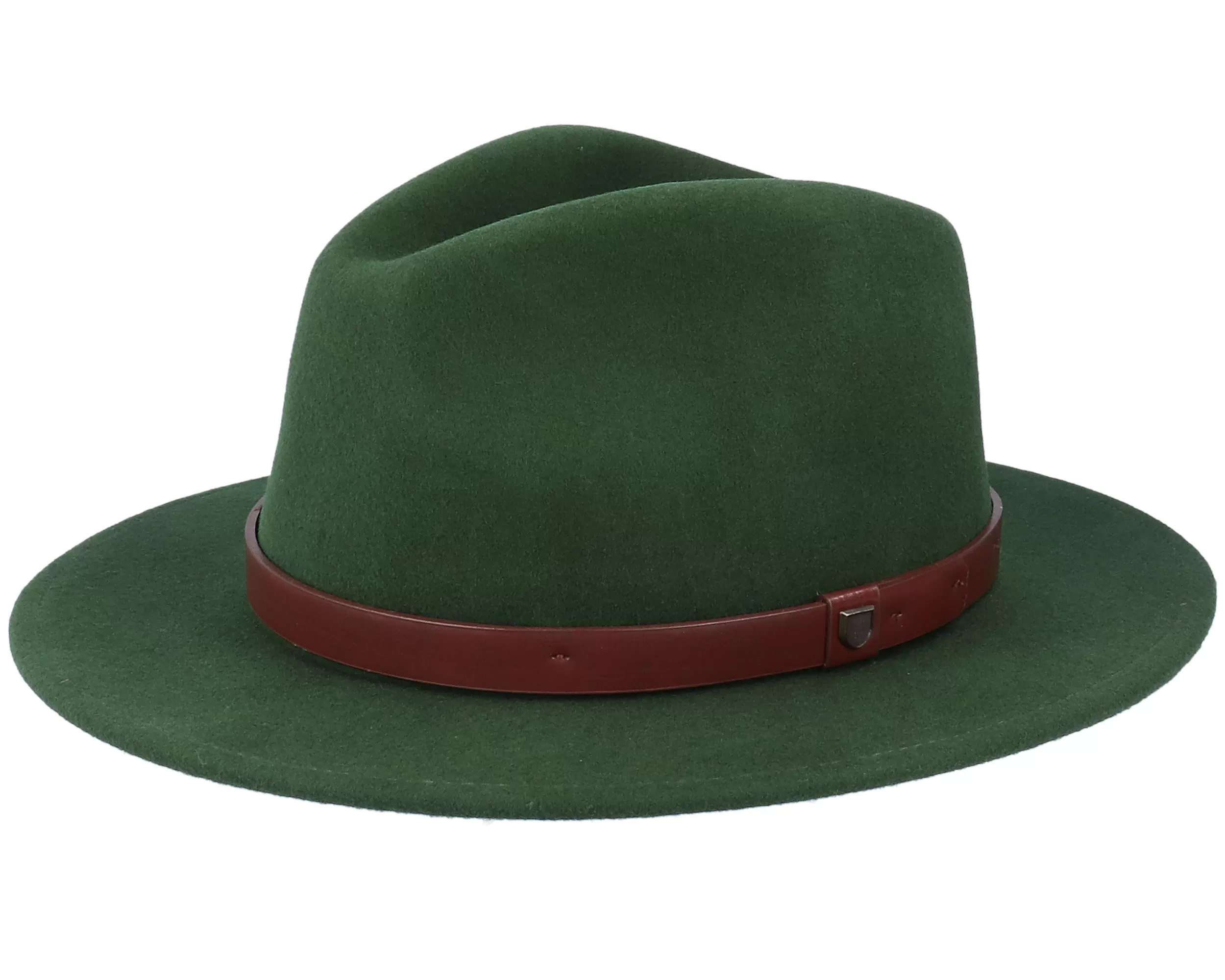 Messer Moss Green Fedora - Brixton 1 Messer Moss Green Fedora - Brixton