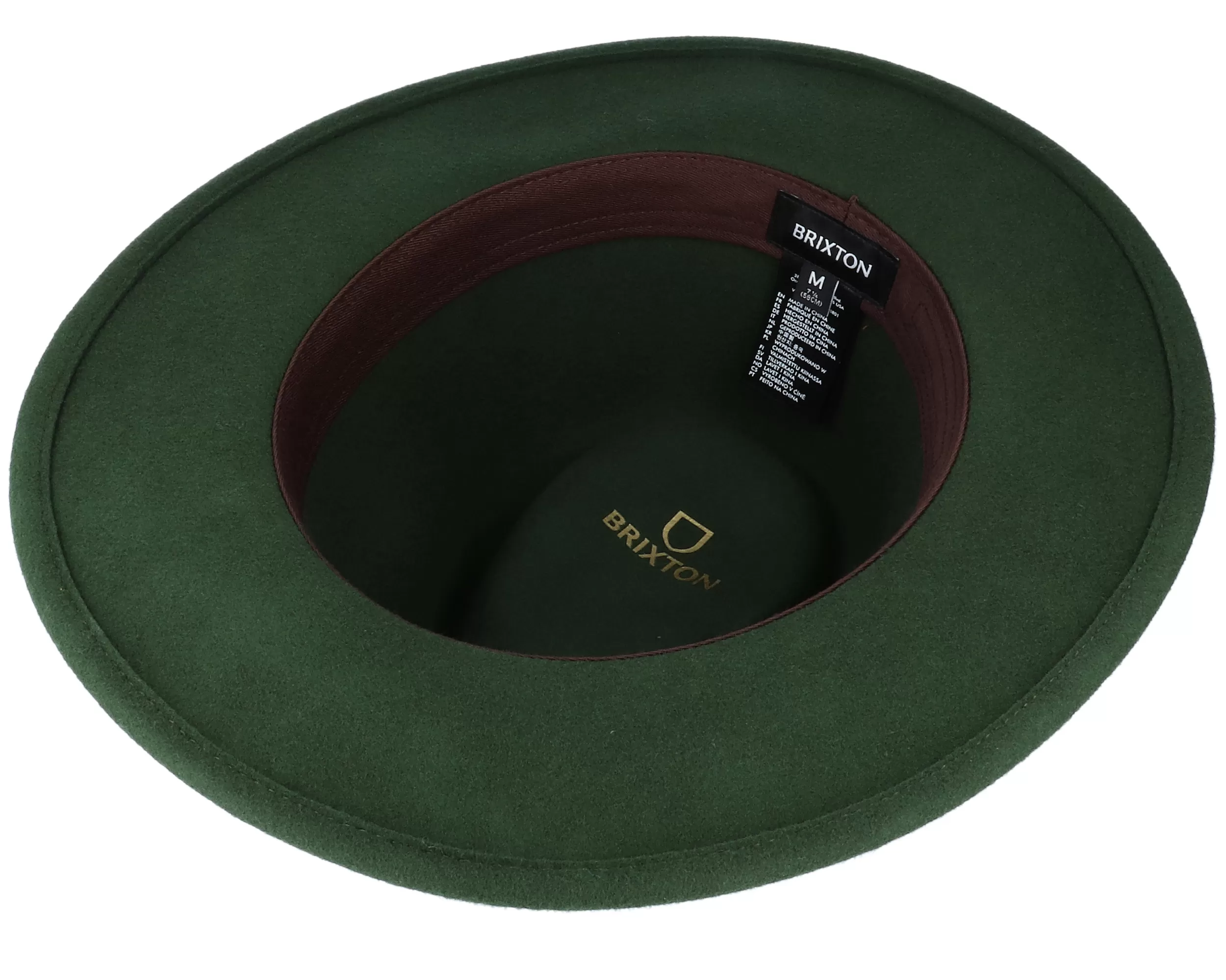 Messer Moss Green Fedora - Brixton 4 Messer Moss Green Fedora - Brixton - Image 4