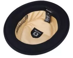 Stout Black/Black Xl Pork Pie - Brixton -Fashion Hat Online 888588519332 4