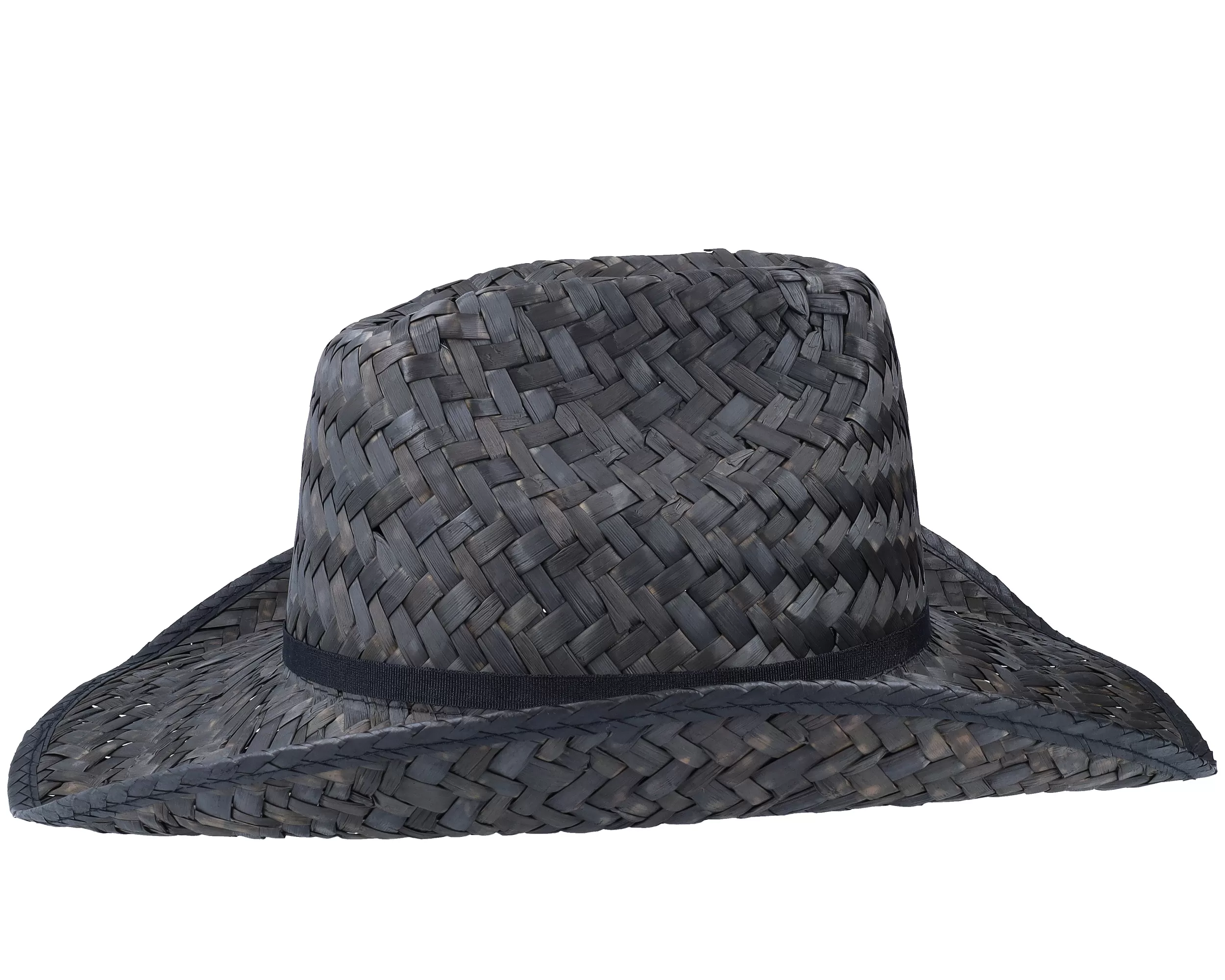Houston Straw Cowboy Black Straw Hat - Brixton 3 Houston Straw Cowboy Black Straw Hat - Brixton - Image 3