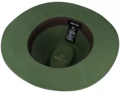 Wesley Clover Green Fedora - Brixton -Fashion Hat Online 888588642276 4