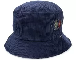 Gramercy Packable Hat Washed Navy Bucket - Brixton