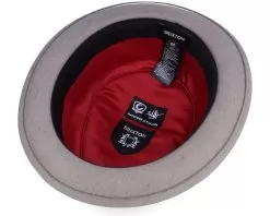 Hatstore Exclusive X Kaliffa Stou Heather Naturalt Fedora - Brixton -Fashion Hat Online 888588665350 4