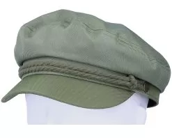 Fiddler Cap Miltary Olive/Mermaid Vega Cap - Brixton -Fashion Hat Online 888588679333 5