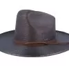 Sedona Reserve Cowboy Ha Deep Brown Straw Hat - Brixton