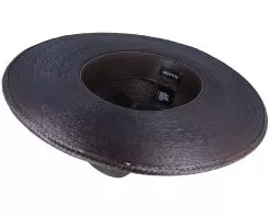 Sedona Reserve Cowboy Ha Deep Brown Straw Hat - Brixton -Fashion Hat Online 888588680728 4